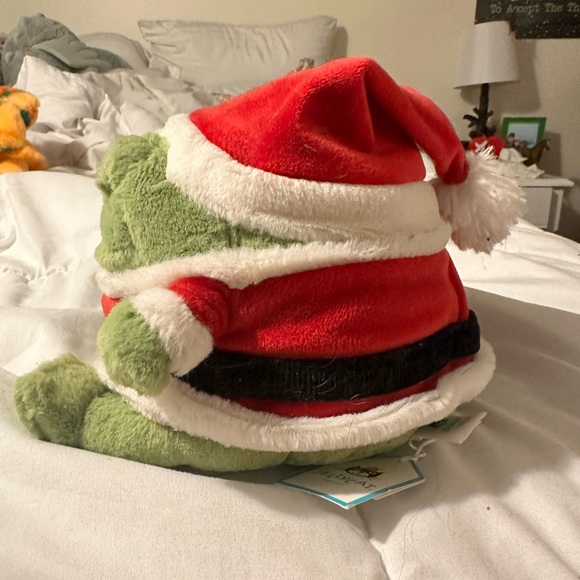 NWT jellycat christmas santa ricky rain frog plush stuffed animal - Picture 6 of 8